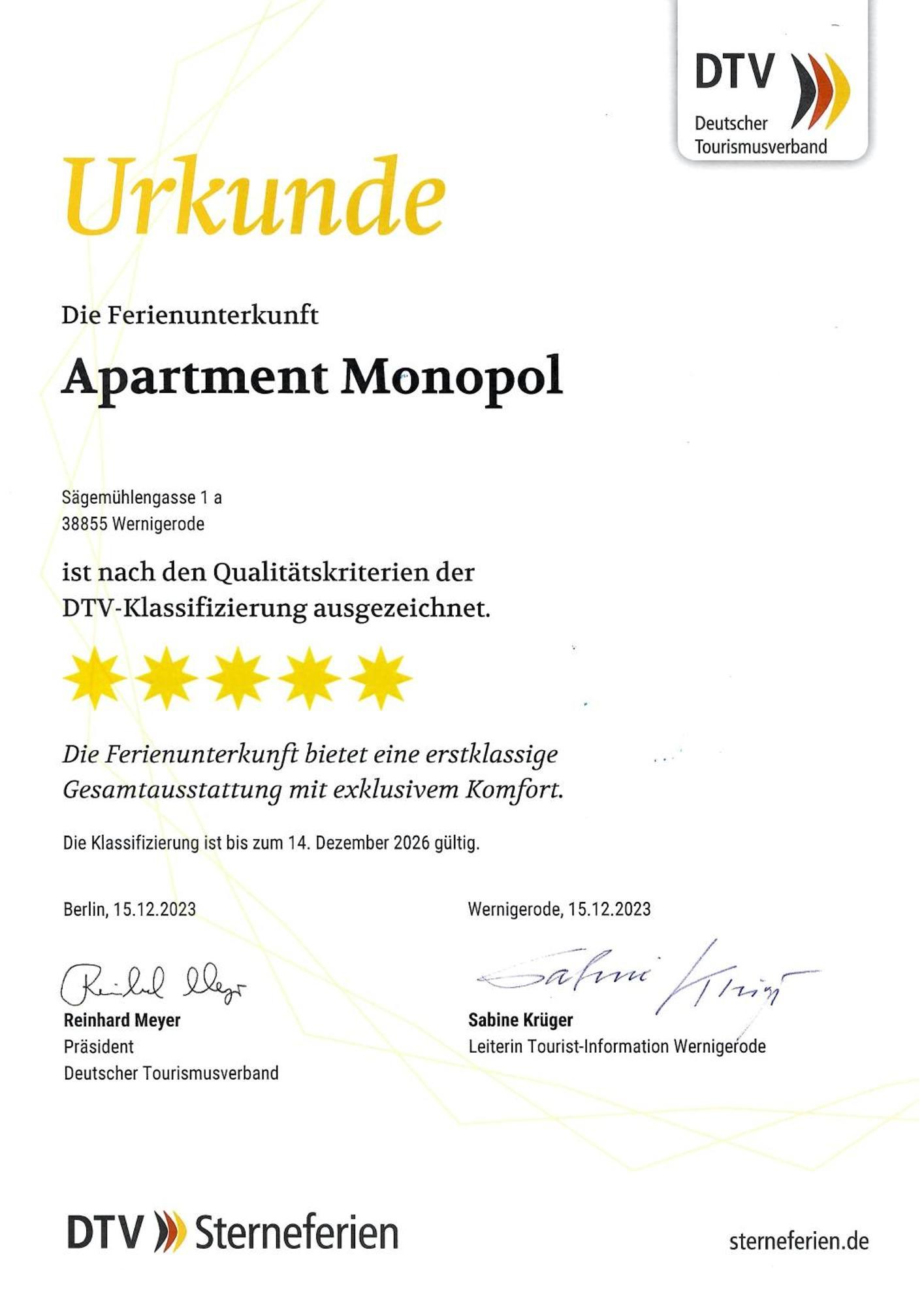 Monopol Apartments Wernigerode Eksteriør billede